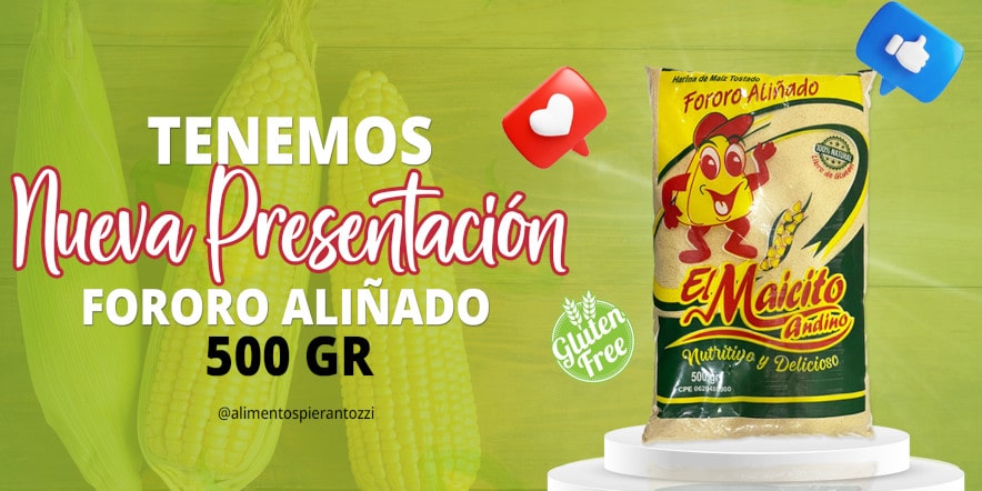 Imagen del banner de Fororo 500g